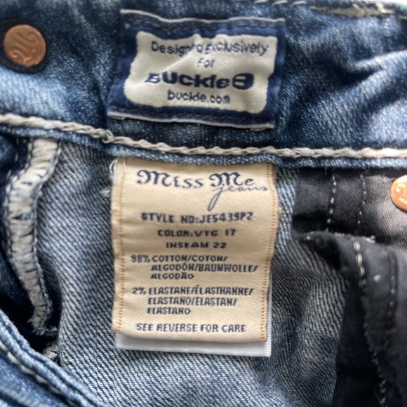 Miss Me Capri Jeans Size 31 - Picture 8 of 8